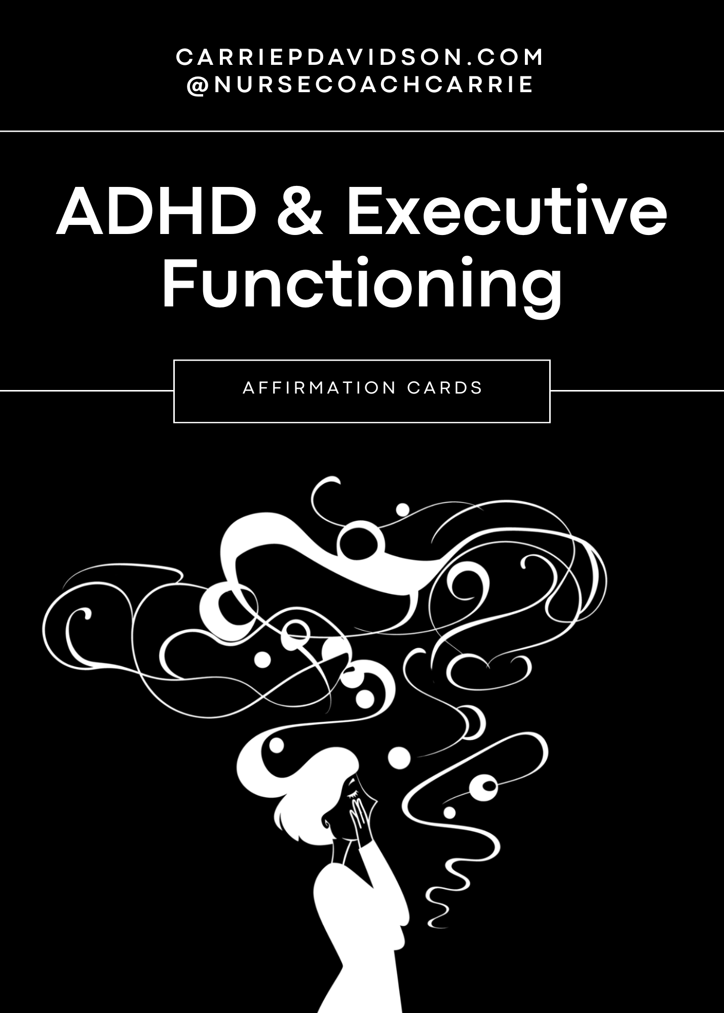 Cover of ADHD & Executive Functioning Affirmation Cards